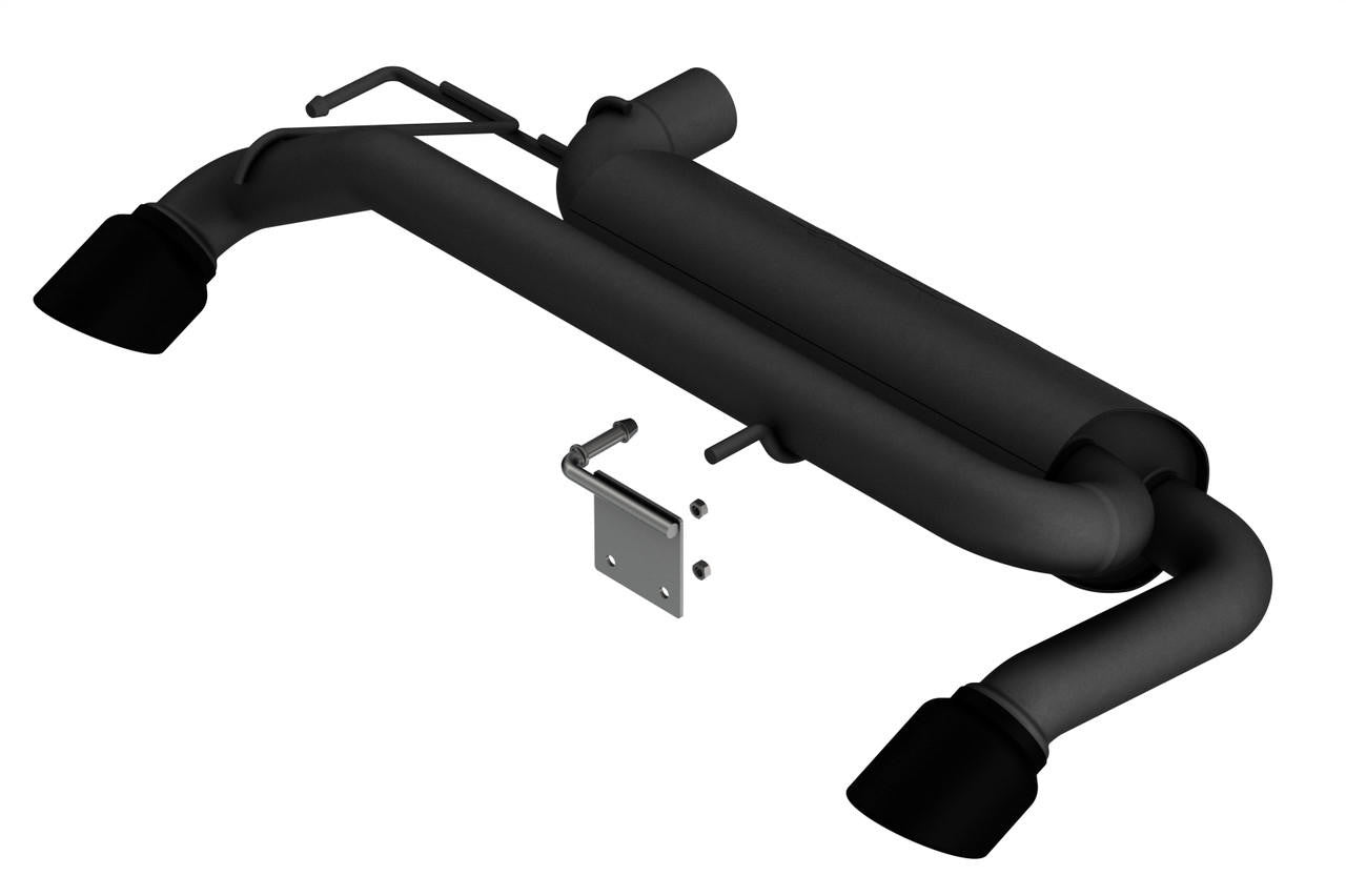 2021-2023 Ford Bronco Cat-Back Exhaust System, S-Type, Black Coated - Apollo Off-Road