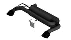 2021-2023 Ford Bronco Cat-Back Exhaust System, Touring, Black Coated - Apollo Off-Road