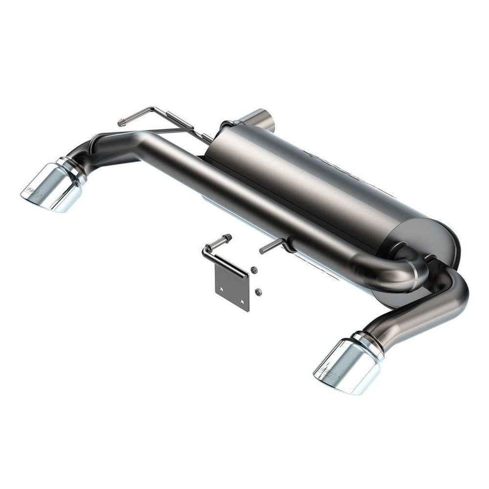2021-2023 Ford Bronco Cat-Back Exhaust System, Touring, Chrome Tips - Apollo Off-Road