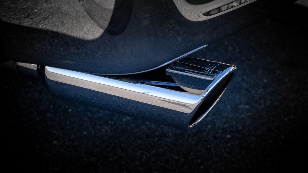 2021-2023 Ford F-150 2.7L-3.5L V6 Cat-Back Exhaust System, Touring, Chrome Tips - Apollo Off-Road