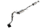 2021-2023 Ford F-150 5.0L Cat-Back Exhaust System, Touring, Black Chrome Tips - Apollo Off-Road