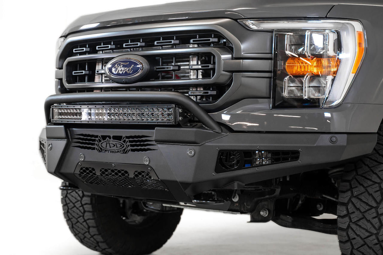 2021 - 2023 Ford F-150 HoneyBadger Front Bumper - Apollo Off-Road