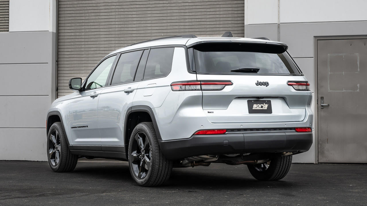 2021-2023 Jeep Cherokee L Cat-Back Exhaust System, S-Type, Chrome Tips - Apollo Off-Road