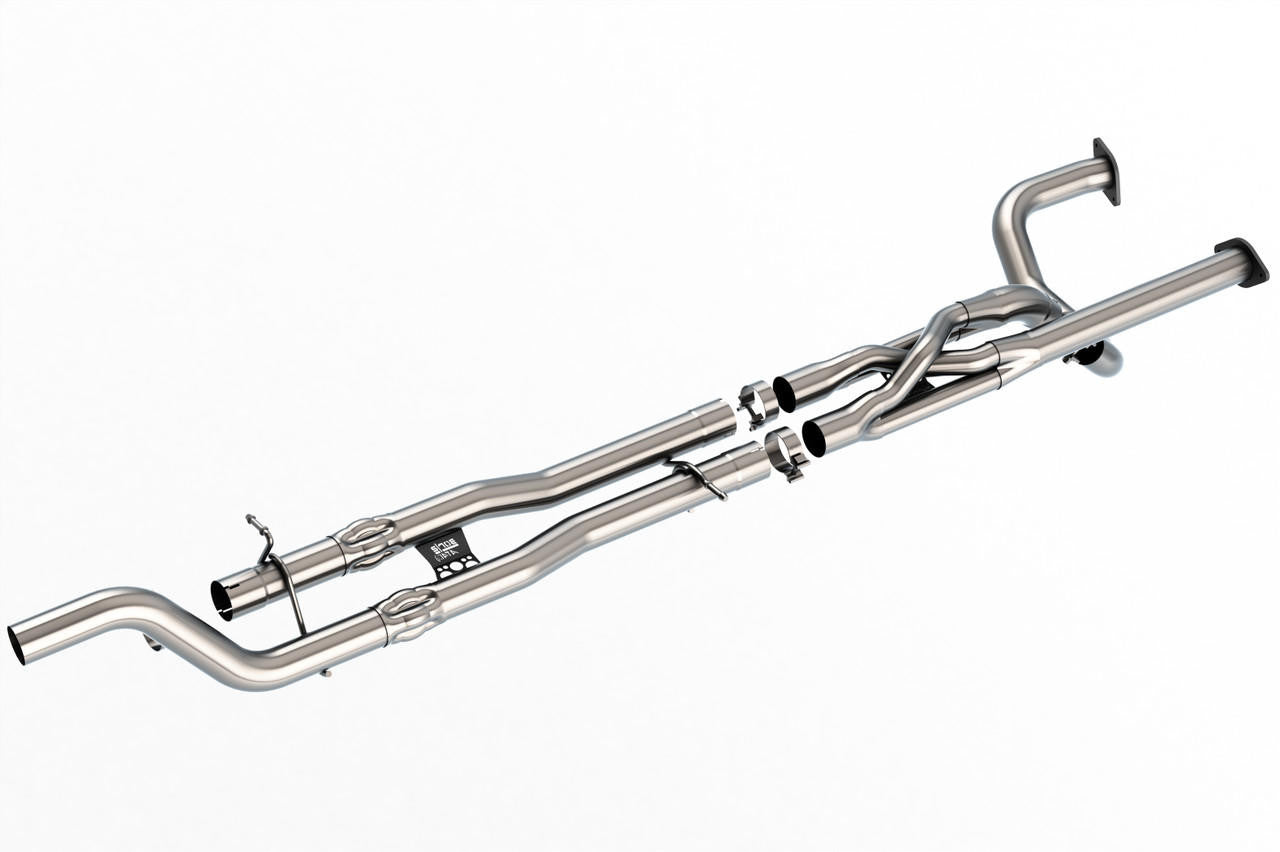 2021-2023 RAM TRX X-Pipe With Mid Pipes - Apollo Off-Road