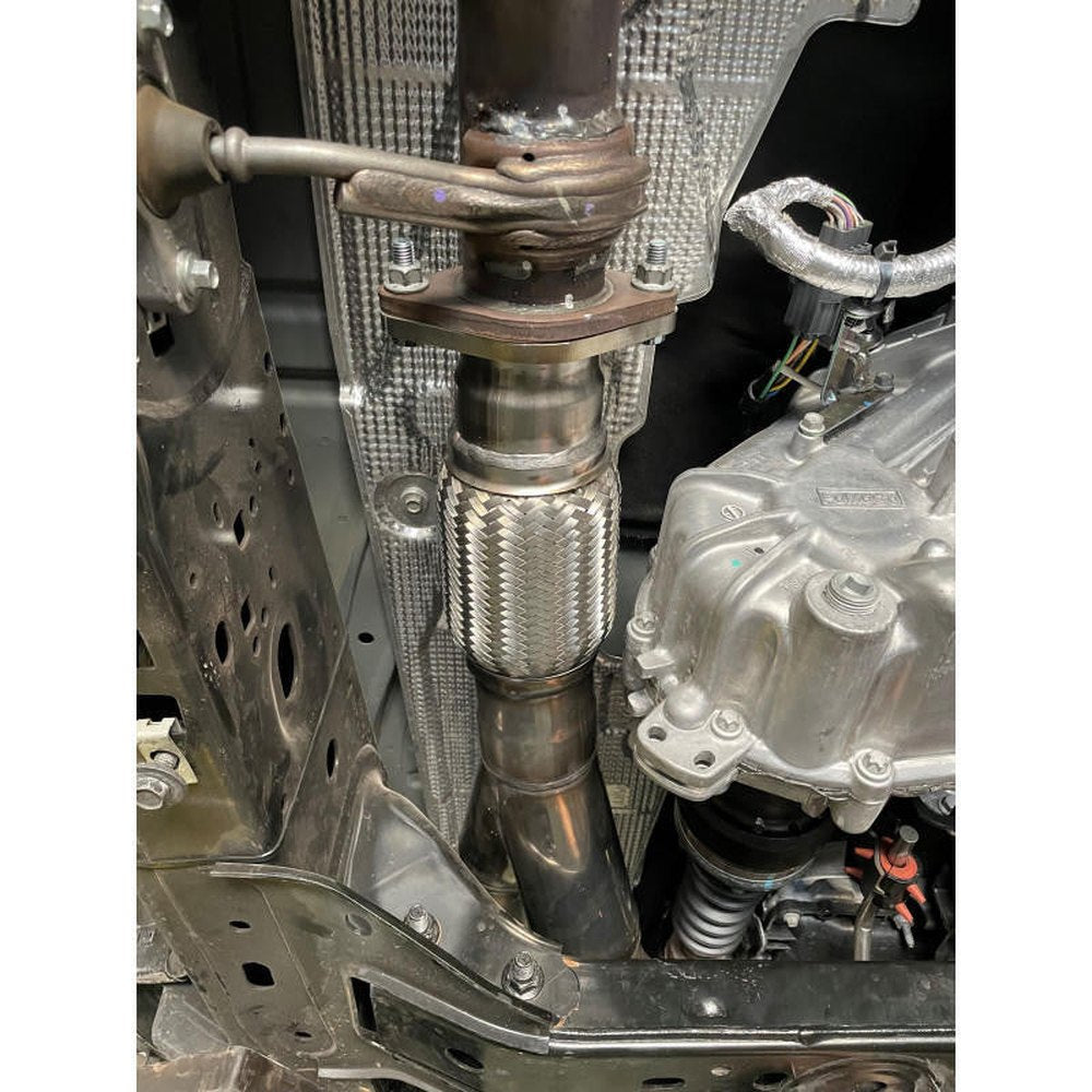 2021-2024 2.7L Ford Bronco 304SS Downpipes - Apollo Off-Road