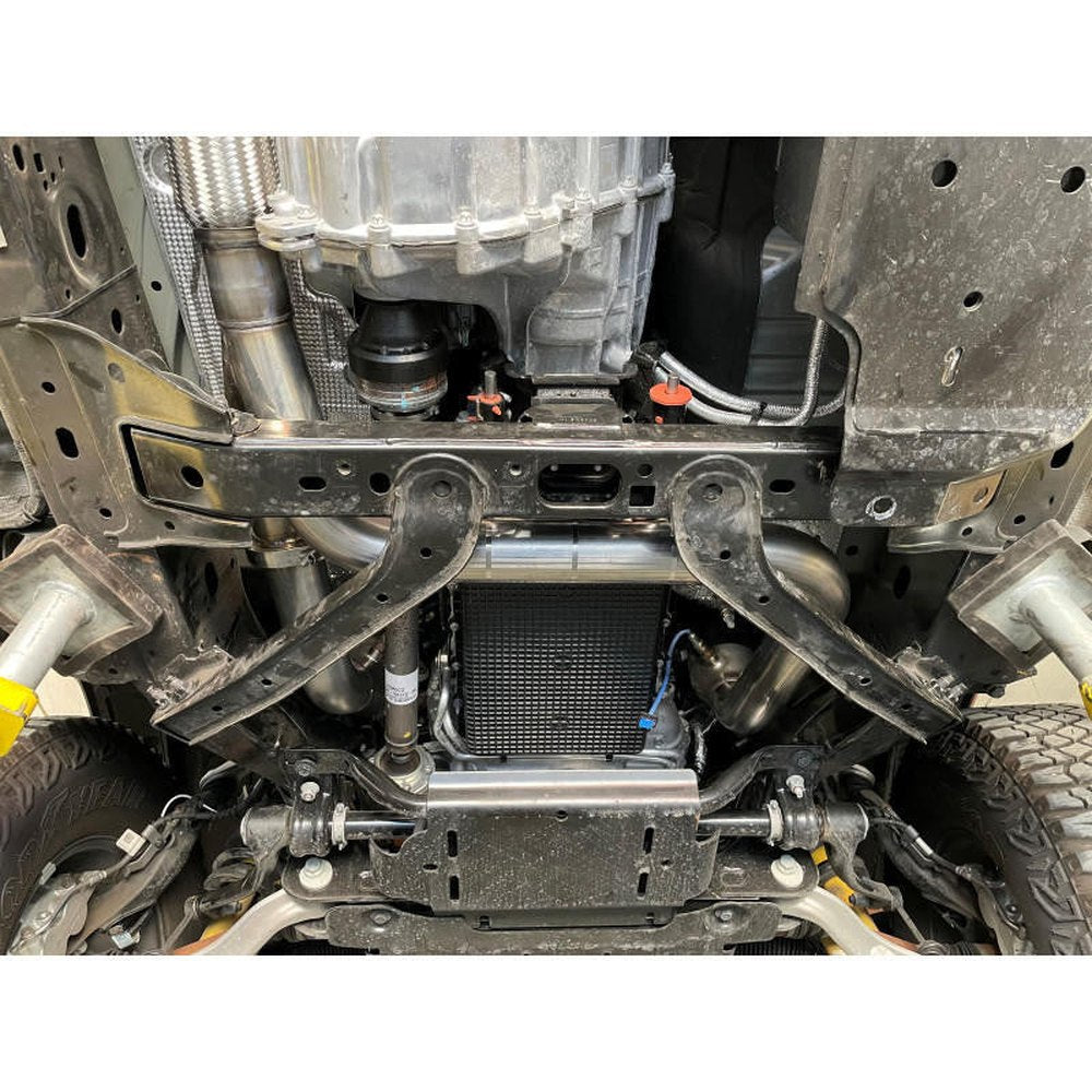2021-2024 2.7L Ford Bronco 304SS Downpipes - Apollo Off-Road