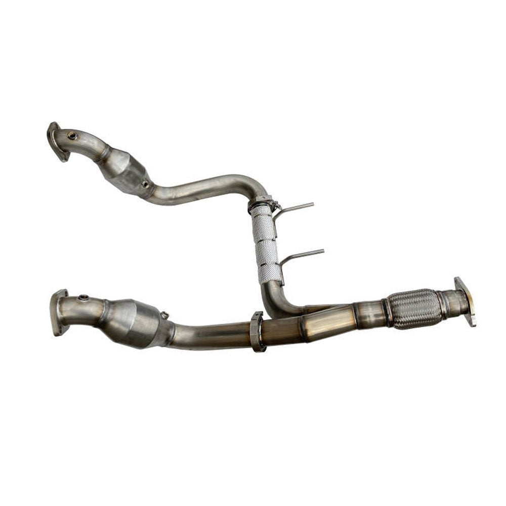 2021-2024 2.7L Ford Bronco 304SS Downpipes - Apollo Off-Road