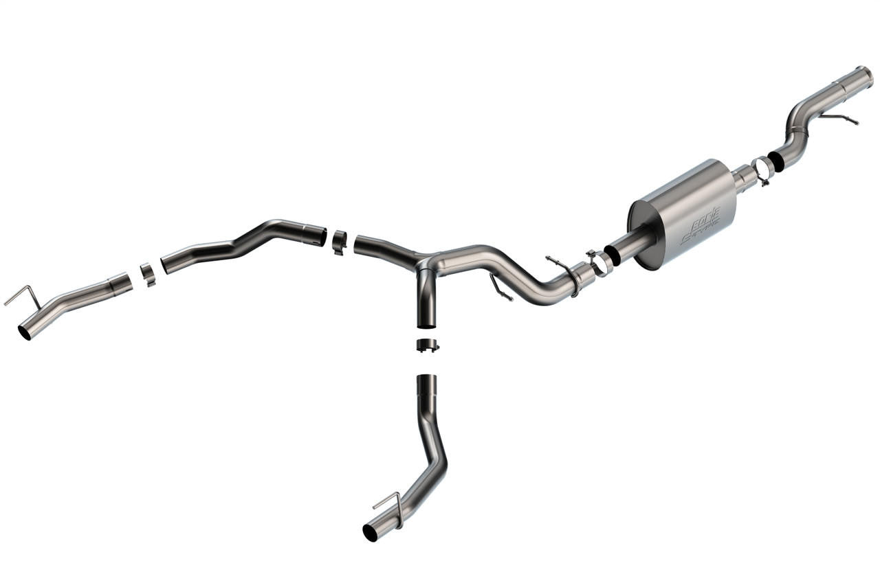 2021-2024 Cadillac Escalade Cat-Back Exhaust System, Touring, Chrome Tips - Apollo Off-Road