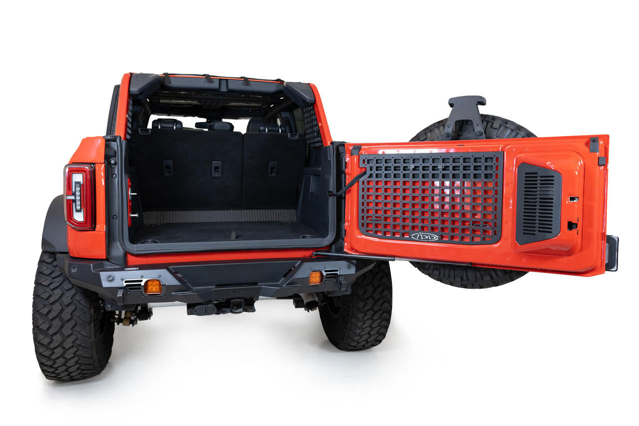 2021-2024 Ford Bronco and Bronco Raptor Tailgate Molle Panel - Apollo Off-Road