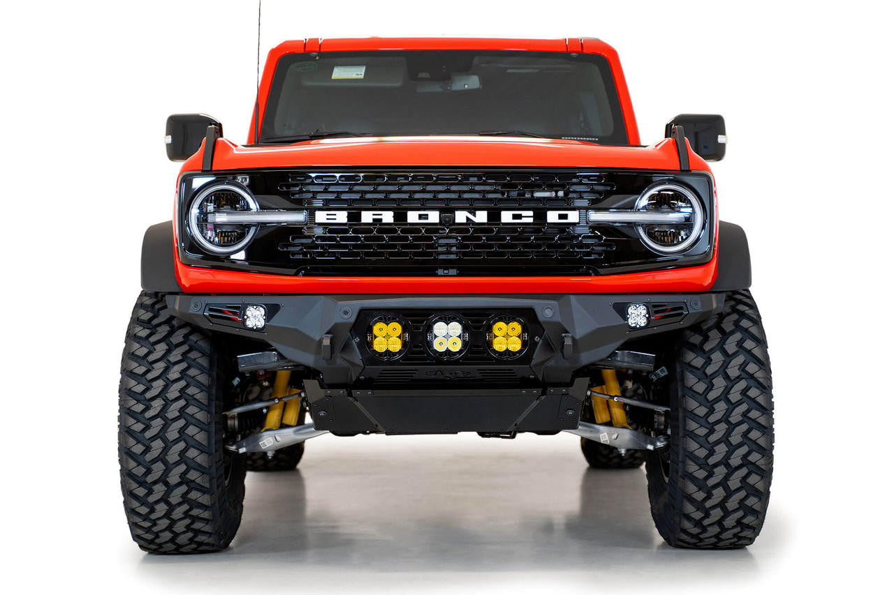 2021-2024 Ford Bronco Bomber Front Bumper - Apollo Off-Road