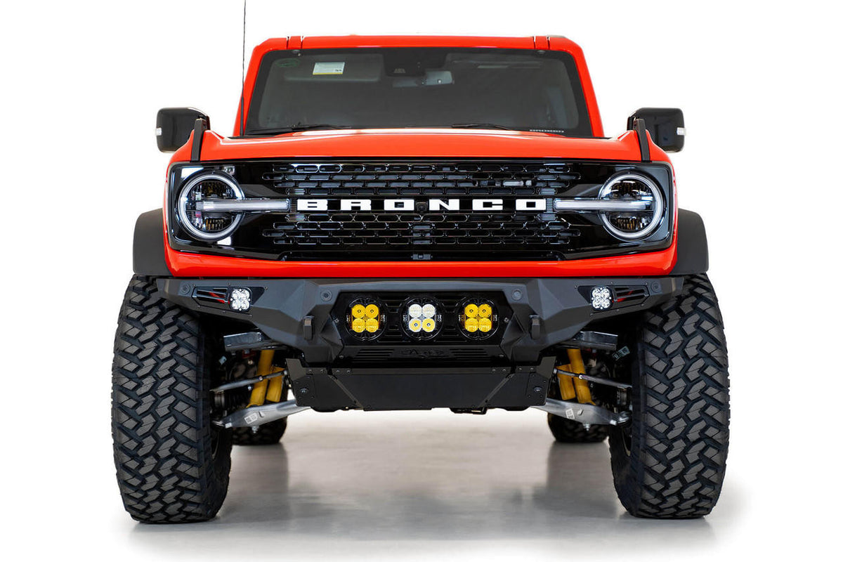 2021-2024 Ford Bronco Bomber Front Bumper - Apollo Off-Road