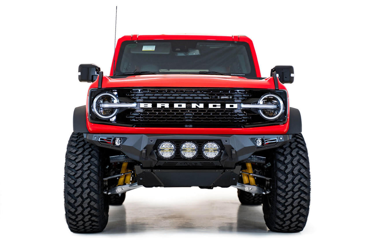 2021-2024 Ford Bronco Bomber Front Bumper - Apollo Off-Road