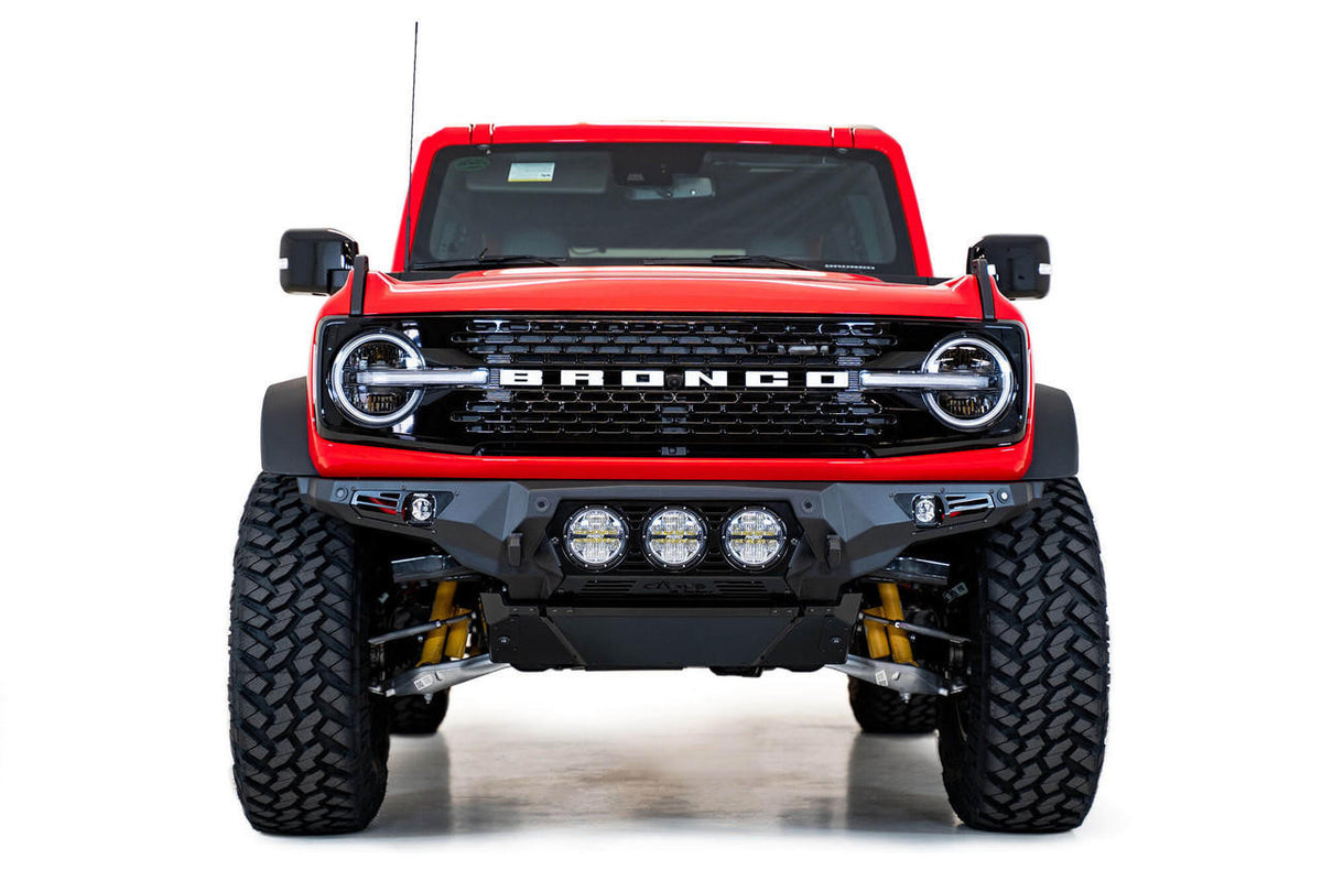 2021-2024 Ford Bronco Bomber Front Bumper - Apollo Off-Road