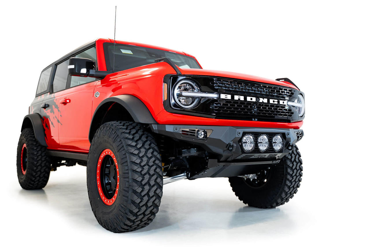 2021-2024 Ford Bronco Bomber Front Bumper - Apollo Off-Road