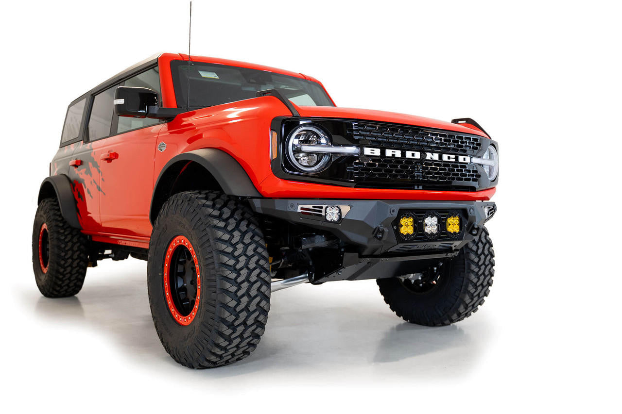 2021-2024 Ford Bronco Bomber Front Bumper - Apollo Off-Road