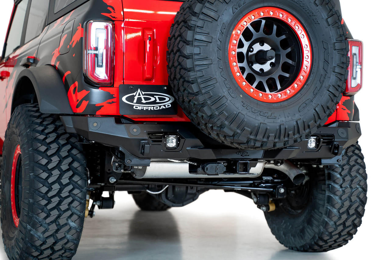 2021-2024 Ford Bronco Bomber Rear Bumper - Apollo Off-Road