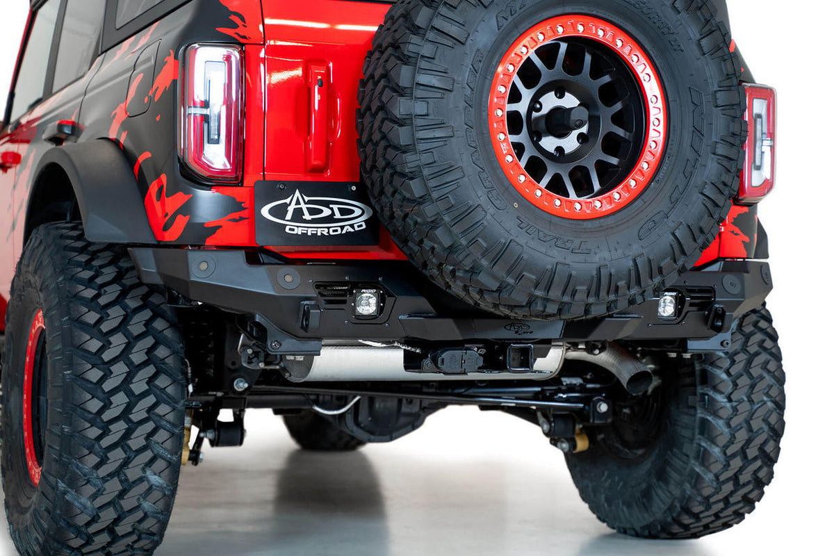 2021-2024 Ford Bronco Bomber Rear Bumper - Apollo Off-Road