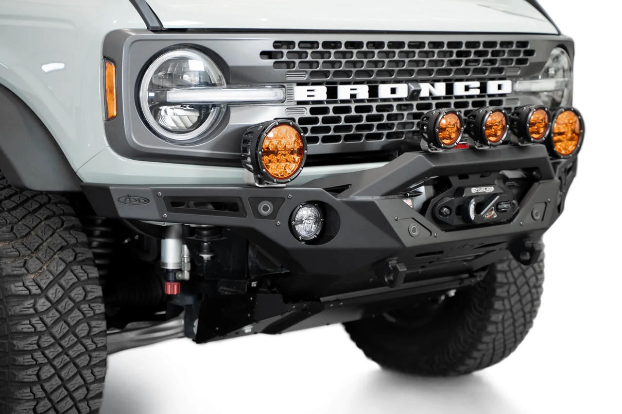 2021-2024 Ford Bronco Krawler Winch Front Bumper - Apollo Off-Road