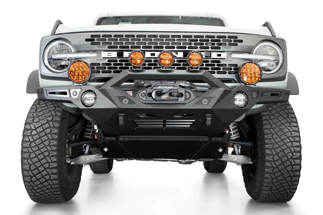 2021-2024 Ford Bronco Krawler Winch Front Bumper - Apollo Off-Road