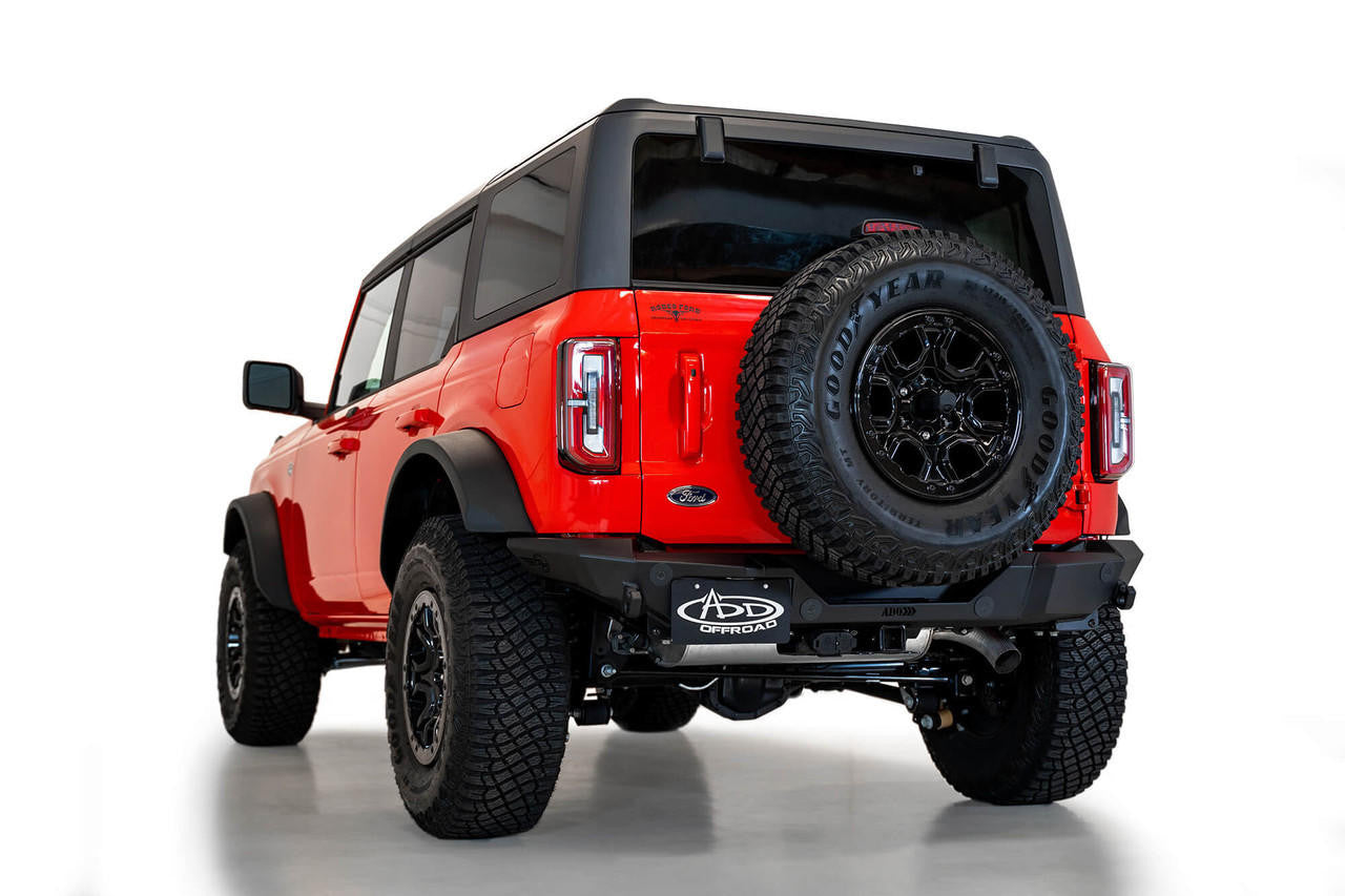 2021-2024 Ford Bronco Rock Fighter Rear Bumper - Apollo Off-Road
