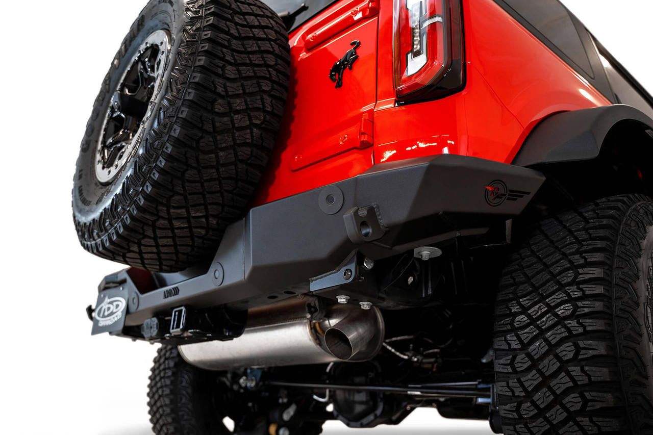 2021-2024 Ford Bronco Rock Fighter Rear Bumper - Apollo Off-Road