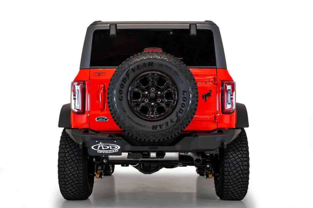 2021-2024 Ford Bronco Rock Fighter Rear Bumper - Apollo Off-Road