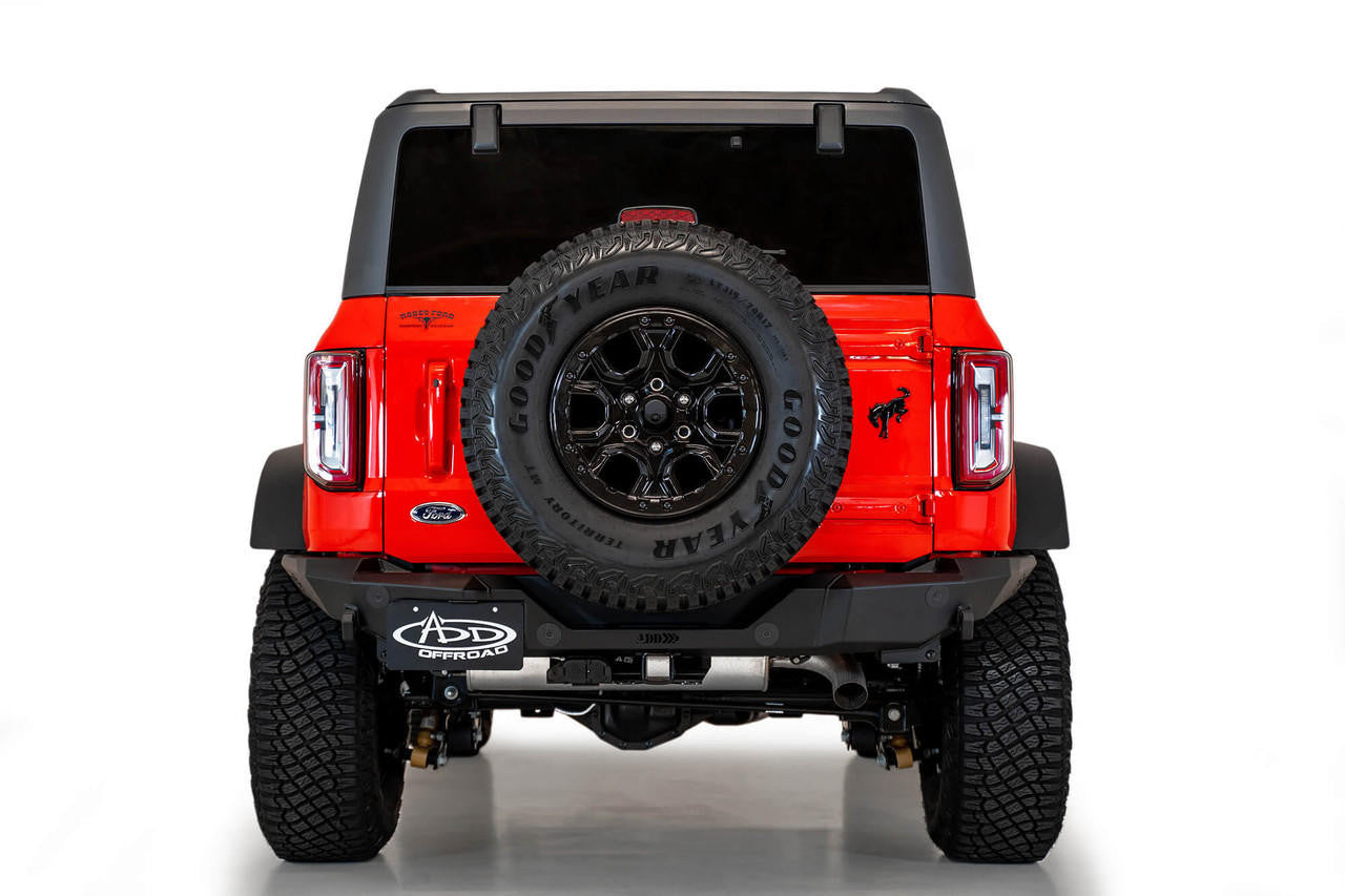 2021-2024 Ford Bronco Rock Fighter Rear Bumper - Apollo Off-Road