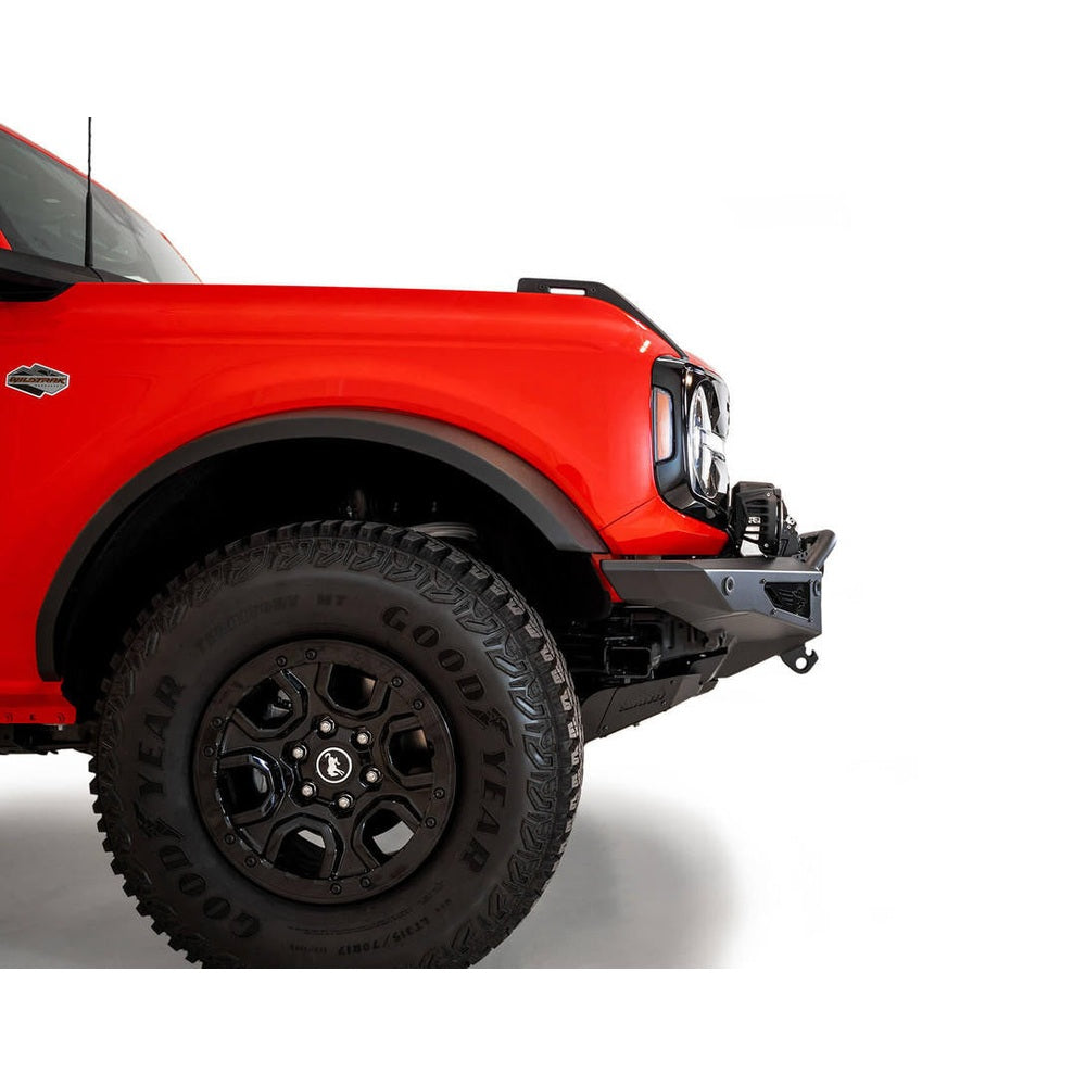 2021-2024 Ford Bronco Rock Fighter Winch Front Bumper - Apollo Off-Road