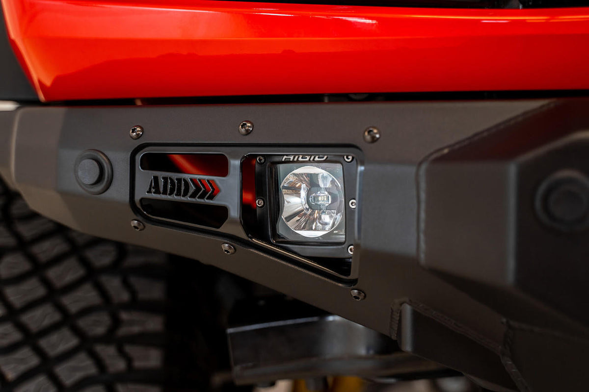 2021-2024 Ford Bronco Stealth Fighter Front Bumper - Apollo Off-Road