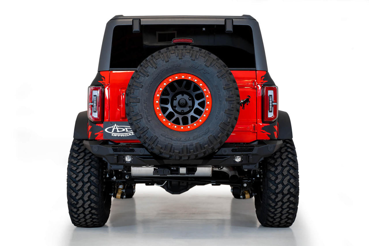 2021-2024 Ford Bronco Stealth Fighter Rear Bumper - Apollo Off-Road