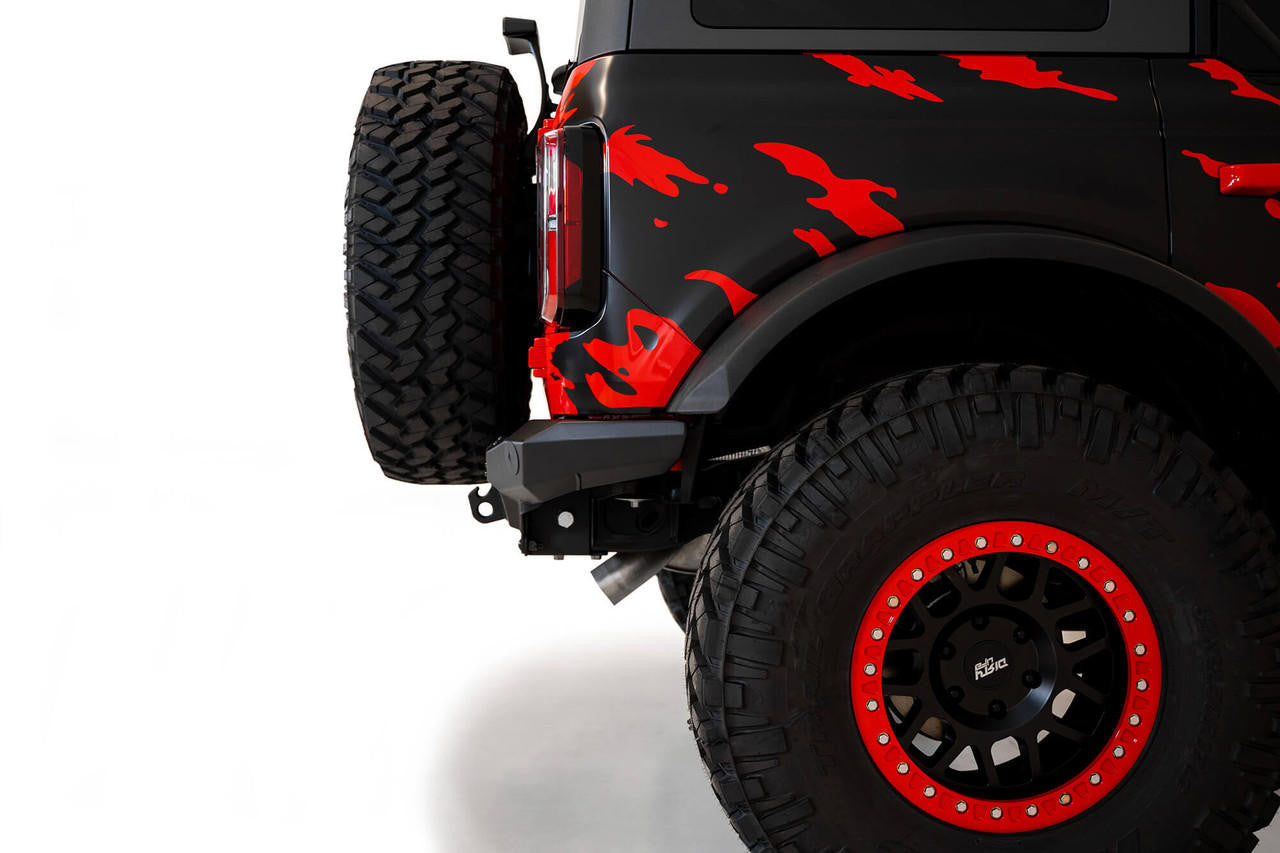 2021-2024 Ford Bronco Stealth Fighter Rear Bumper - Apollo Off-Road