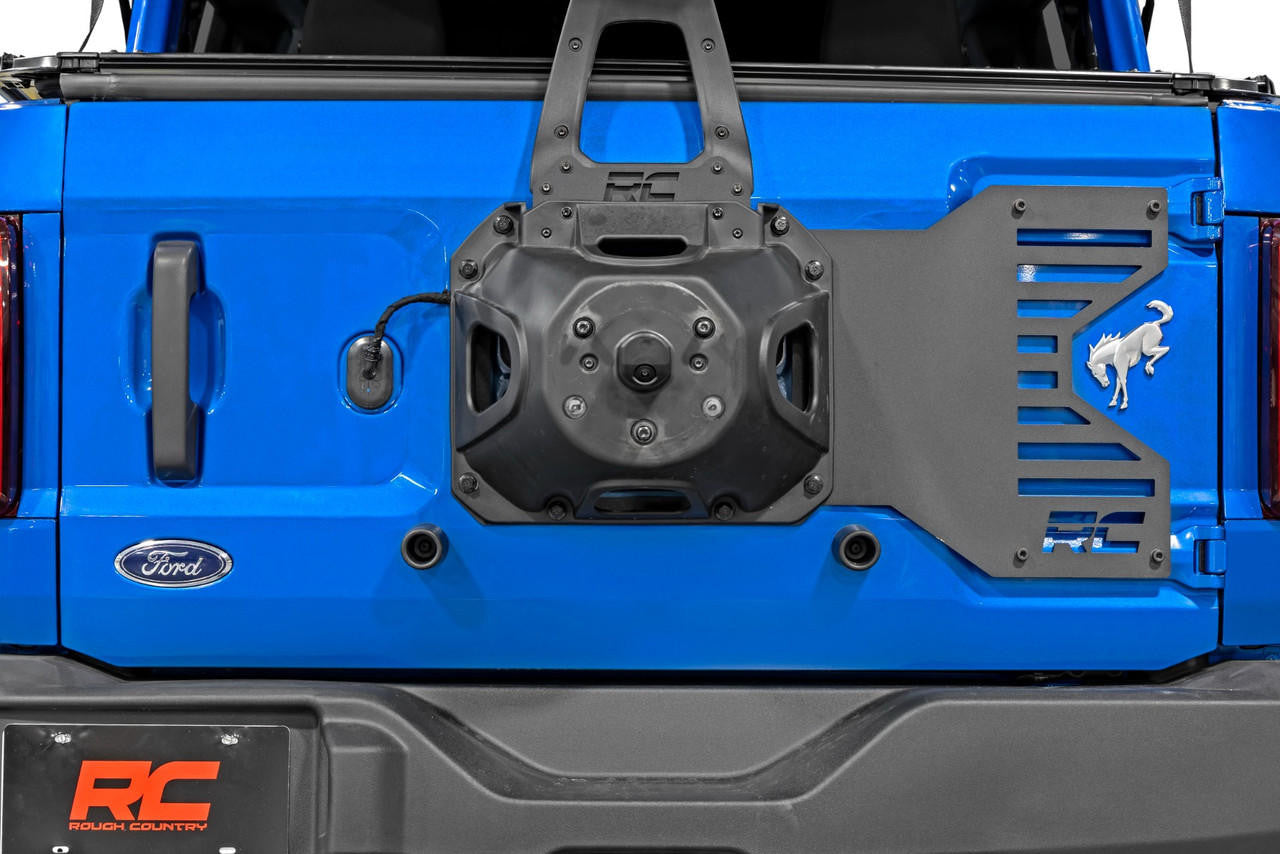 2021-23 Ford Bronco 4WD Tailgate Reinforcement and Relocation Bracket - Apollo Off-Road
