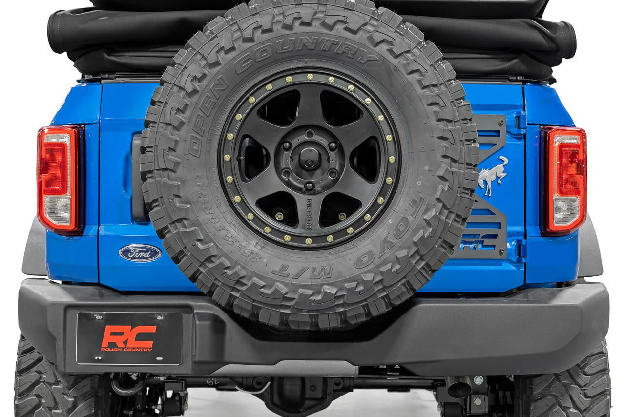 2021-23 Ford Bronco 4WD Tailgate Reinforcement and Relocation Bracket - Apollo Off-Road