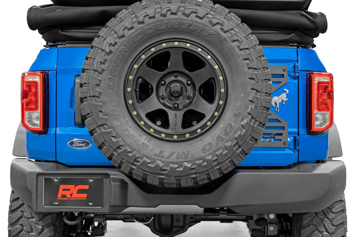 2021-23 Ford Bronco 4WD Tailgate Reinforcement and Relocation Bracket - Apollo Off-Road