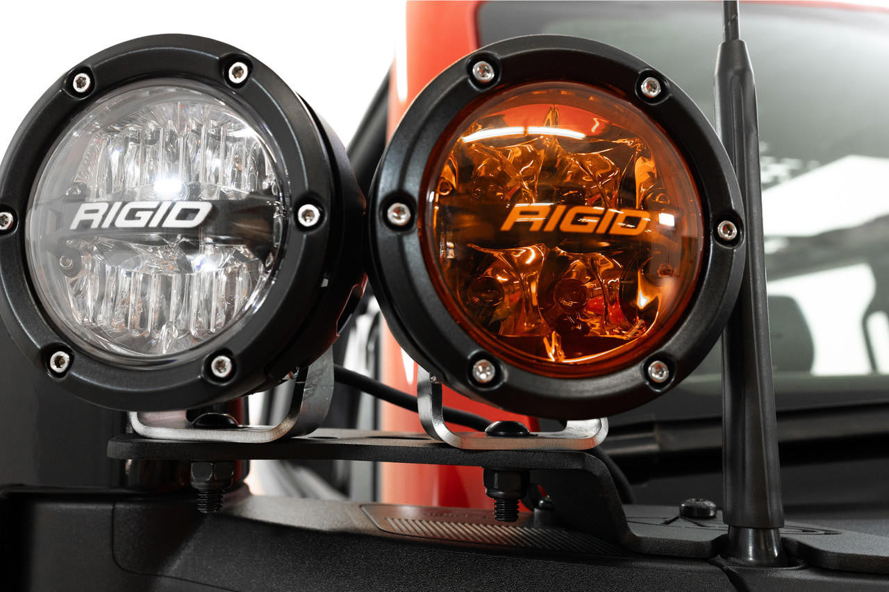 2021+ Ford Bronco & Bronco Raptor Dual Ditch Light Brackets - Apollo Off-Road