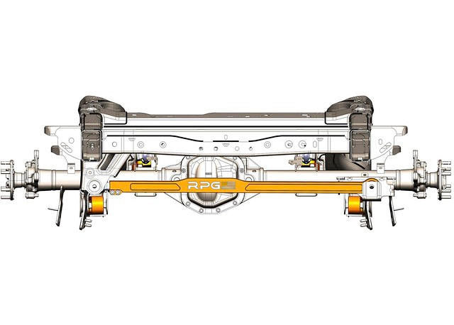 2021+ Ford Bronco - Bronco Raptor Adjustable Panhard Bar - Apollo Off-Road