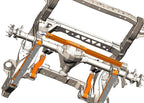 2021+ Ford Bronco - Bronco Raptor Adjustable Panhard Bar - Apollo Off-Road