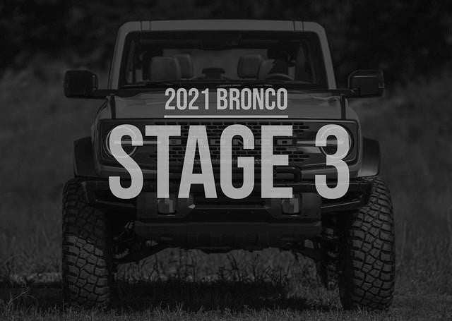 2021+ Ford Bronco Stage 3 Kit - Apollo Off-Road