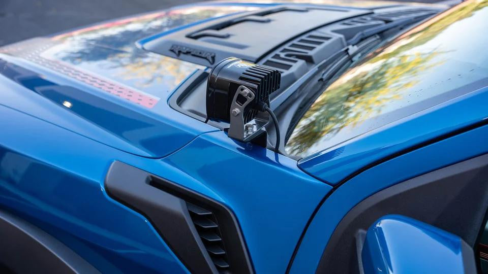 2021+ Ford F-150 & Raptor A-Pillar Light Mounts - Apollo Off-Road