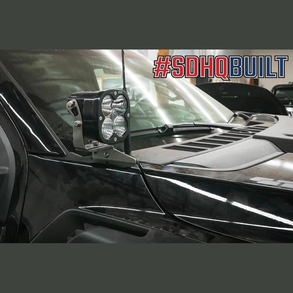 2021+ Ford F-150 & Raptor A-Pillar Light Mounts - Apollo Off-Road