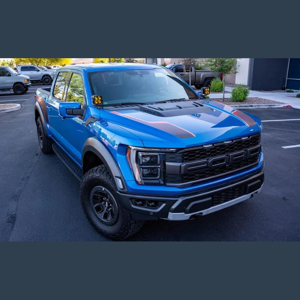2021+ Ford F-150 & Raptor A-Pillar Light Mounts - Apollo Off-Road