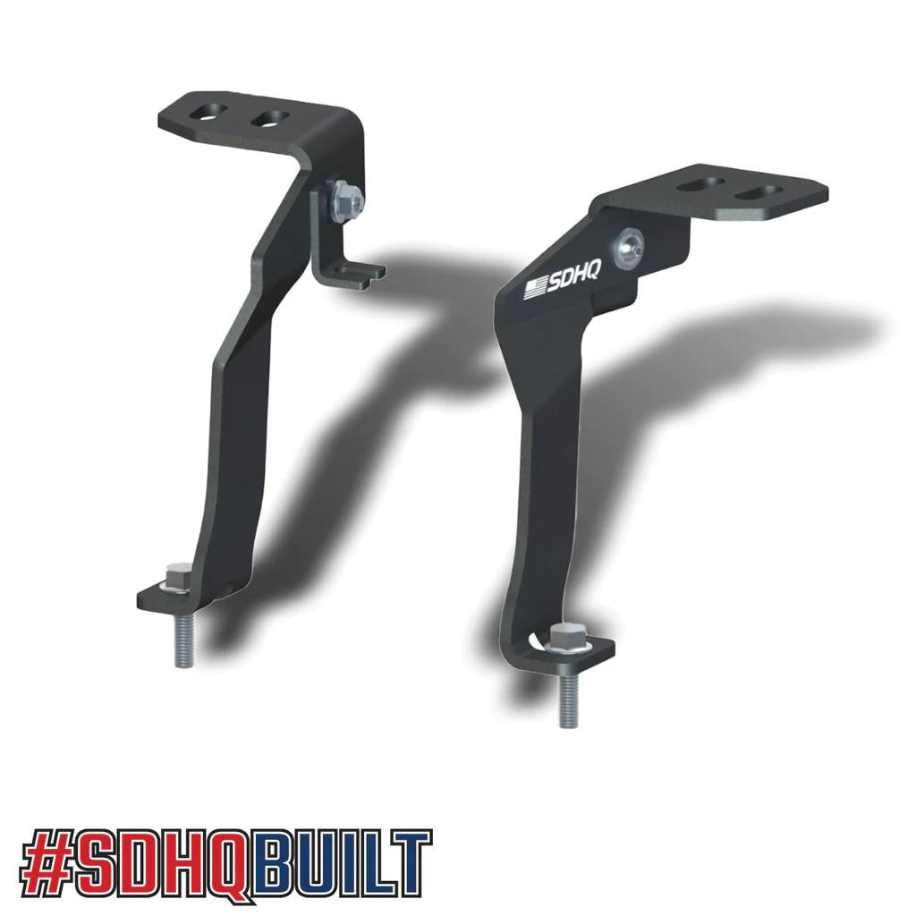2021+ Ford F-150 & Raptor A-Pillar Light Mounts - Apollo Off-Road