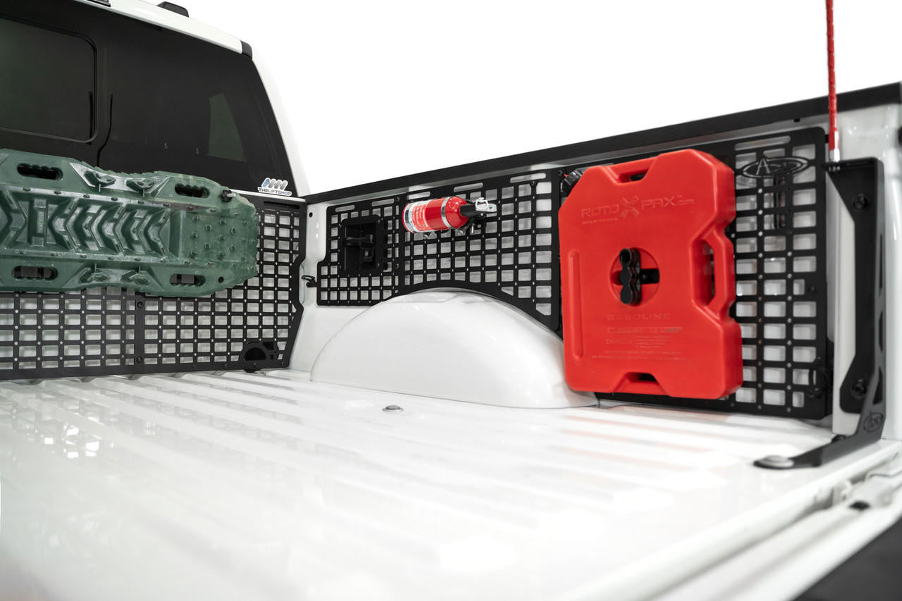 2021+ Ford F-150 & Raptor Bed Side Molle Panels, Driver and Passenger Front - Apollo Off-Road