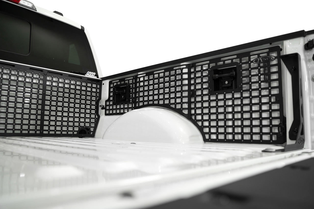 2021+ Ford F-150 & Raptor Bed Side Molle Panels, Driver and Passenger Front - Apollo Off-Road