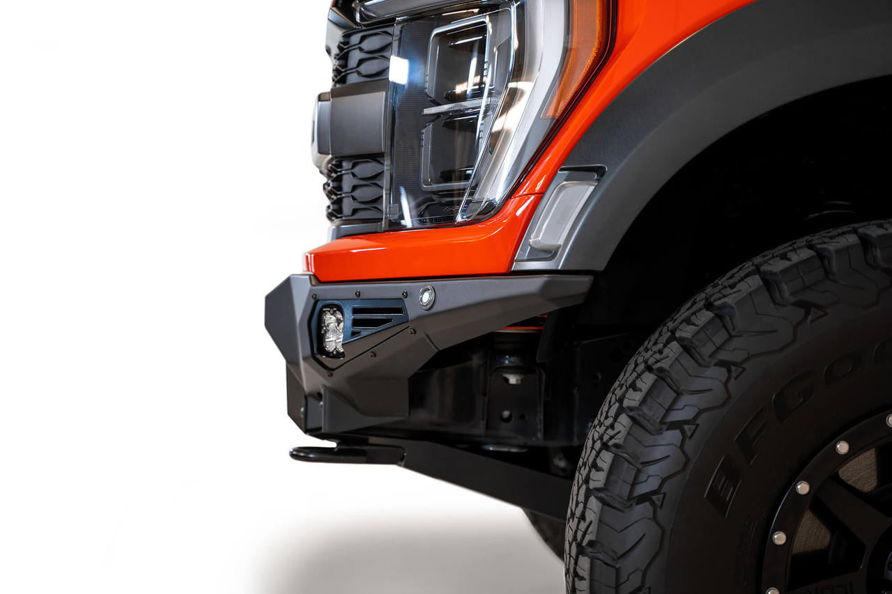 2021+ Ford F-150 Raptor Bomber Front Bumper for 2 20" Light Bars - Apollo Off-Road