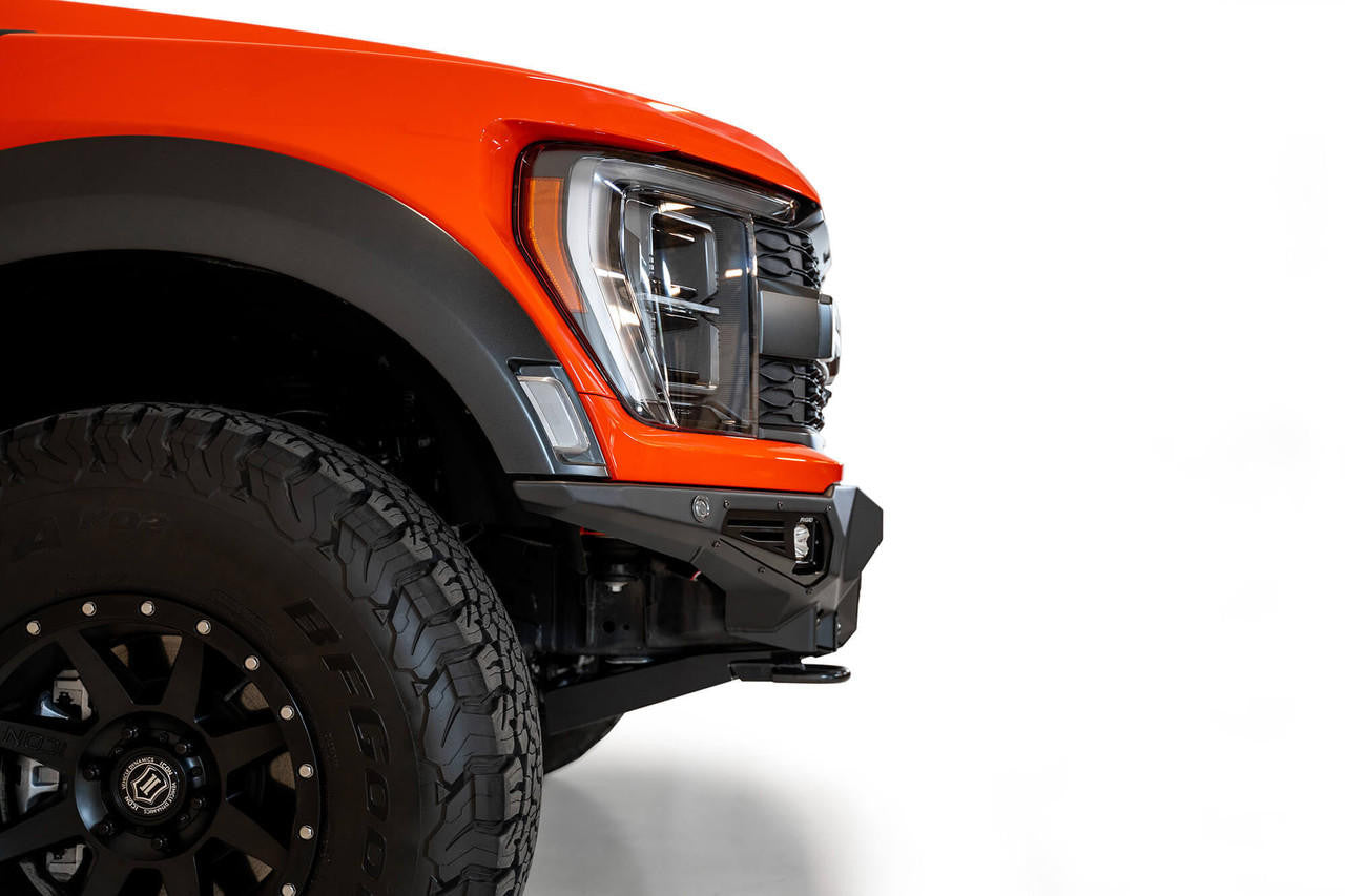 2021+ Ford F-150 Raptor Bomber Front Bumper for 4 Rigid 360-Series Lights - Apollo Off-Road