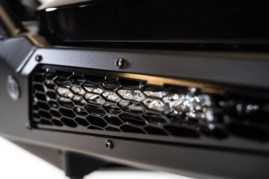 2021+ Ford F-150 Raptor HoneyBadger Front Bumper (with Top Hoop) - Apollo Off-Road