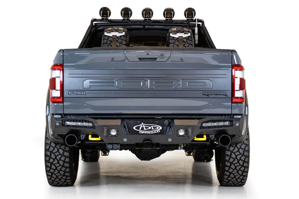 2021+ Ford F-150 Raptor HoneyBadger Rear Bumper - Apollo Off-Road