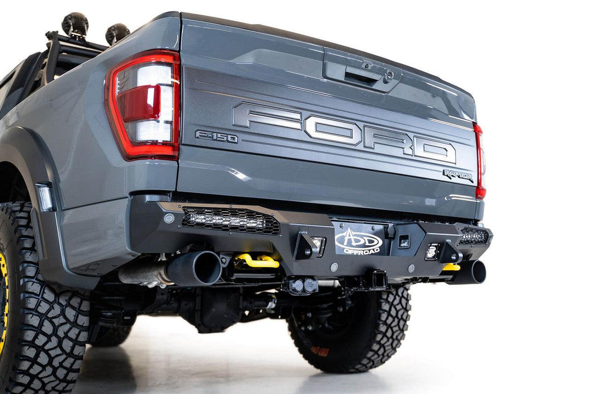 2021+ Ford F-150 Raptor HoneyBadger Rear Bumper - Apollo Off-Road