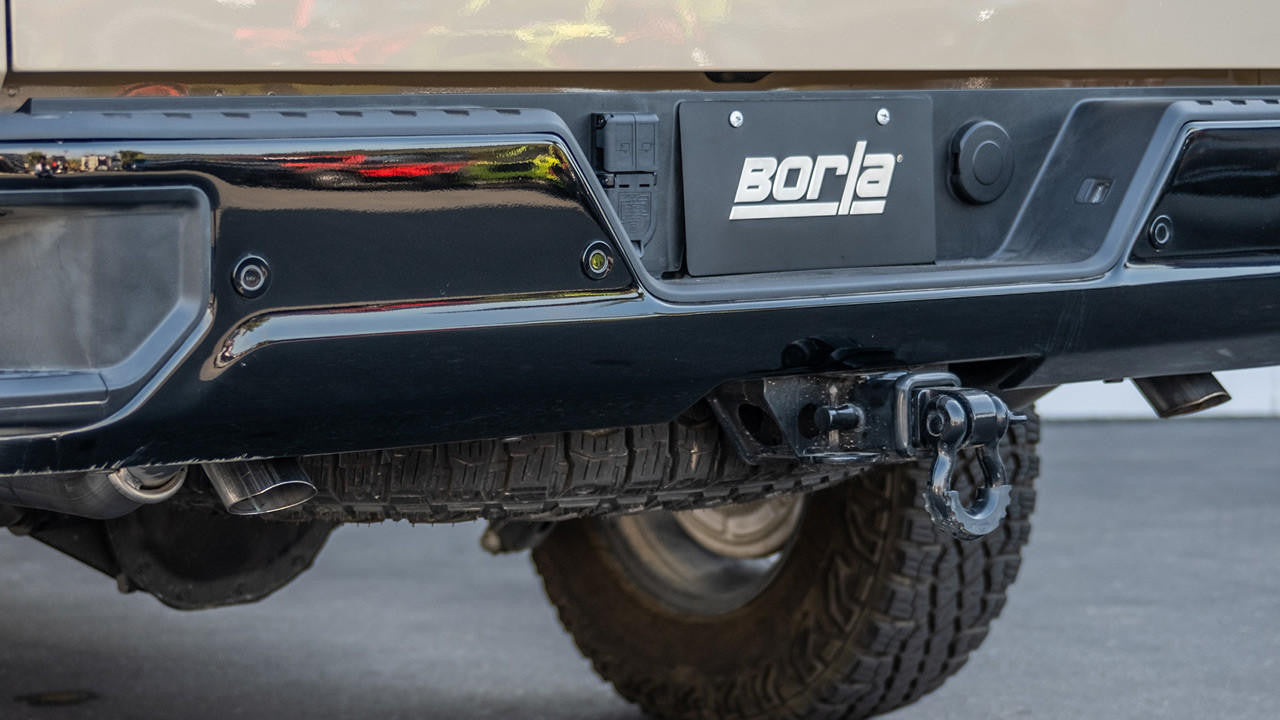 2022-2023 Chevrolet Silverado 1500 ZR2-GMC Sierra 1500 AT4X Cat-Back Exhaust System, S-Type, Chrome Tips - Apollo Off-Road